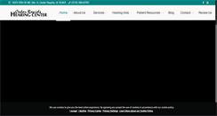 Desktop Screenshot of crhearing.com